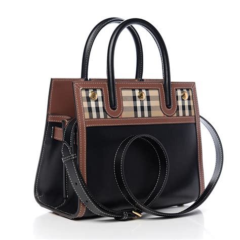 burberry two handle title bag|Burberry Mini two.